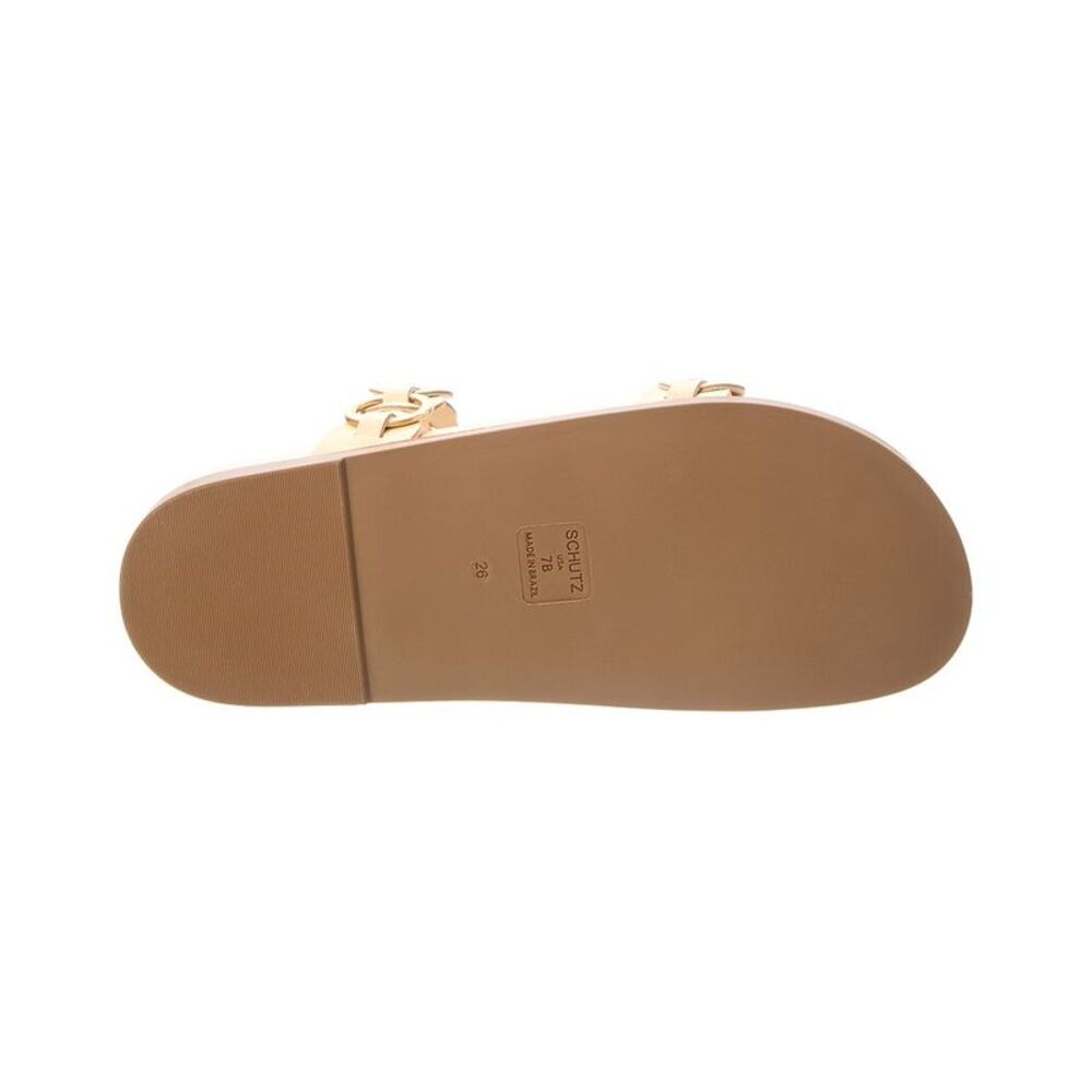 Schutz Selina Leather Sandal, White - Picture 4 of 5